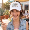 image:imageFunky Junque Criss Cross Ponytail Baseball Cap Womens Trucker Mesh HatTequila  Lime  and Sunshine  White