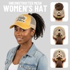 image:imageFunky Junque Criss Cross Ponytail Baseball Cap Womens Trucker Mesh HatTequila  Lime  and Sunshine  Yellow
