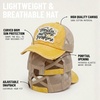 image:imageFunky Junque Criss Cross Ponytail Baseball Cap Womens Trucker Mesh HatTequila  Lime  and Sunshine  Yellow