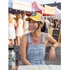 image:imageFunky Junque Criss Cross Ponytail Baseball Cap Womens Trucker Mesh HatWherever I Lay My Head is Home  Yellow