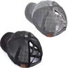 image:imageFunky Junque Criss Cross Ponytail Cap Messy Bun Distressed Baseball Hat2 Pack  Black  Grey