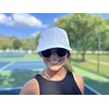 image:imageFunky Junque Criss Cross Ponytail Cap Messy Bun Distressed Baseball Hat2 Pack  Laser Cut Black  White