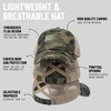 image:imageFunky Junque Criss Cross Ponytail Cap Messy Bun Distressed Baseball HatAmerican Flag  Camo Green