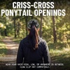 image:imageFunky Junque Criss Cross Ponytail Cap Messy Bun Distressed Baseball HatBasketweave  Grey Camouflage