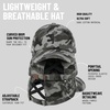 image:imageFunky Junque Criss Cross Ponytail Cap Messy Bun Distressed Baseball HatBasketweave  Grey Camouflage