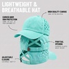 image:imageFunky Junque Criss Cross Ponytail Cap Messy Bun Distressed Baseball HatBasketweave  Mint