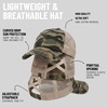image:imageFunky Junque Criss Cross Ponytail Cap Messy Bun Distressed Baseball HatBeige Mesh  Camo Olive Distressed