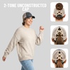 image:imageFunky Junque Criss Cross Ponytail Cap Messy Bun Distressed Baseball HatBeige Mesh  Charcoal Distressed