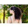 image:imageFunky Junque Criss Cross Ponytail Cap Messy Bun Distressed Baseball HatCow Print  Beige