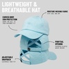 image:imageFunky Junque Criss Cross Ponytail Cap Messy Bun Distressed Baseball HatJersey  Mint Heather