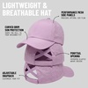 image:imageFunky Junque Criss Cross Ponytail Cap Messy Bun Distressed Baseball HatLaser Cut Lavender