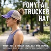 image:imageFunky Junque Criss Cross Ponytail Cap Messy Bun Distressed Baseball HatPurple