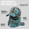 image:imageFunky Junque Criss Cross Ponytail Cap Messy Bun Distressed Baseball HatTie Dye  Brown Mix