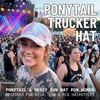 image:imageFunky Junque Criss Cross Ponytail Cap Messy Bun Distressed Baseball HatTie Dye  Cotton Candy WMesh