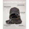 image:imageFunky Junque Distressed Baseball Cap Vintage Embroidered Dad Hat1 American Flag  Black Camo