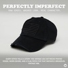 image:imageFunky Junque Distressed Baseball Cap Vintage Embroidered Dad HatAmerican Flag  Black