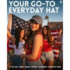 image:imageFunky Junque Distressed Baseball Cap Vintage Embroidered Dad HatAmerican Flag  Dark Grey