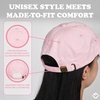 image:imageFunky Junque Distressed Baseball Cap Vintage Embroidered Dad HatAmerican Flag  Pink