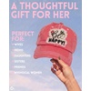 image:imageFunky Junque Distressed Baseball Cap Vintage Embroidered Dad HatBee Happy  Coral