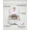 image:imageFunky Junque Distressed Baseball Cap Vintage Embroidered Dad HatCactus  White