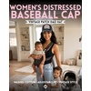 image:imageFunky Junque Distressed Baseball Cap Vintage Embroidered Dad HatChaos Coordinator  Black