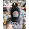 image:imageFunky Junque Distressed Baseball Cap Vintage Embroidered Dad HatChaos Coordinator  Black
