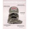 image:imageFunky Junque Distressed Baseball Cap Vintage Embroidered Dad HatChaos Coordinator  Dove Grey