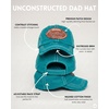 image:imageFunky Junque Distressed Baseball Cap Vintage Embroidered Dad HatFootball Mama  Turquoise