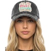 image:imageFunky Junque Distressed Baseball Cap Vintage Embroidered Dad HatIts Five Oclock Somewhere  Black