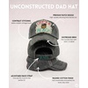 image:imageFunky Junque Distressed Baseball Cap Vintage Embroidered Dad HatLifes a Beach  Black