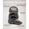 image:imageFunky Junque Distressed Baseball Cap Vintage Embroidered Dad HatMama Bear Lace  Black