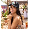 image:imageFunky Junque Distressed Baseball Cap Vintage Embroidered Dad HatMamacita  Black