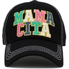 image:imageFunky Junque Distressed Baseball Cap Vintage Embroidered Dad HatMamacita  Black