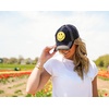 image:imageFunky Junque Distressed Baseball Cap Vintage Embroidered Dad HatSmiley Face  Black