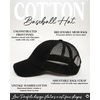 image:imageFunky Junque Distressed Mesh Low Profile Trucker Hat Snapback CapBlack