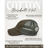 image:imageFunky Junque Distressed Mesh Low Profile Trucker Hat Snapback CapOlive