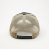 image:imageFunky Junque Distressed Mesh Low Profile Trucker Hat Snapback CapWashed GreyBeige Mesh