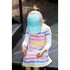 image:imageFunky Junque Girls Criss Cross Ponytail Baseball Cap Kids Messy Bun Hat2 Pack Grape  Mint