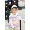 image:imageFunky Junque Girls Criss Cross Ponytail Baseball Cap Kids Messy Bun Hat2 Pack Grape  Mint