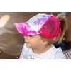 image:imageFunky Junque Girls Criss Cross Ponytail Baseball Cap Kids Messy Bun Hat2 Pack Hot Pink  Orange Tie Dye