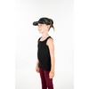 image:imageFunky Junque Girls Criss Cross Ponytail Baseball Cap Kids Messy Bun HatBasketweave Black Camo