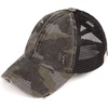 image:imageFunky Junque Girls Criss Cross Ponytail Baseball Cap Kids Messy Bun HatBlack Camo