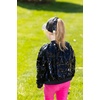 image:imageFunky Junque Girls Criss Cross Ponytail Baseball Cap Kids Messy Bun HatBlack Washed WBlack Mesh