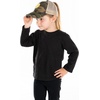 image:imageFunky Junque Girls Criss Cross Ponytail Baseball Cap Kids Messy Bun HatSmiley  Camo GreenYellow