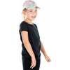 image:imageFunky Junque Girls Criss Cross Ponytail Baseball Cap Kids Messy Bun HatSmiley  Tie Dye Cotton CandyPink