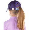 image:imageFunky Junque Girls Criss Cross Ponytail Baseball Cap Kids Messy Bun HatTie Dye  Purple