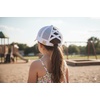 image:imageFunky Junque Girls Criss Cross Ponytail Baseball Cap Kids Messy Bun HatWhite Washed