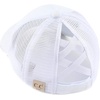 image:imageFunky Junque Girls Criss Cross Ponytail Baseball Cap Kids Messy Bun HatWhite Washed