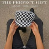 image:imageFunky Junque Greek Fisherman Newsboy Cap Cotton Captains Bakerboy Hat2 Pack  Checker  WhiteBlack  Solid Black