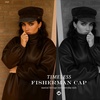 image:imageFunky Junque Greek Fisherman Newsboy Cap Cotton Captains Bakerboy HatFaux Suede  Chocolate